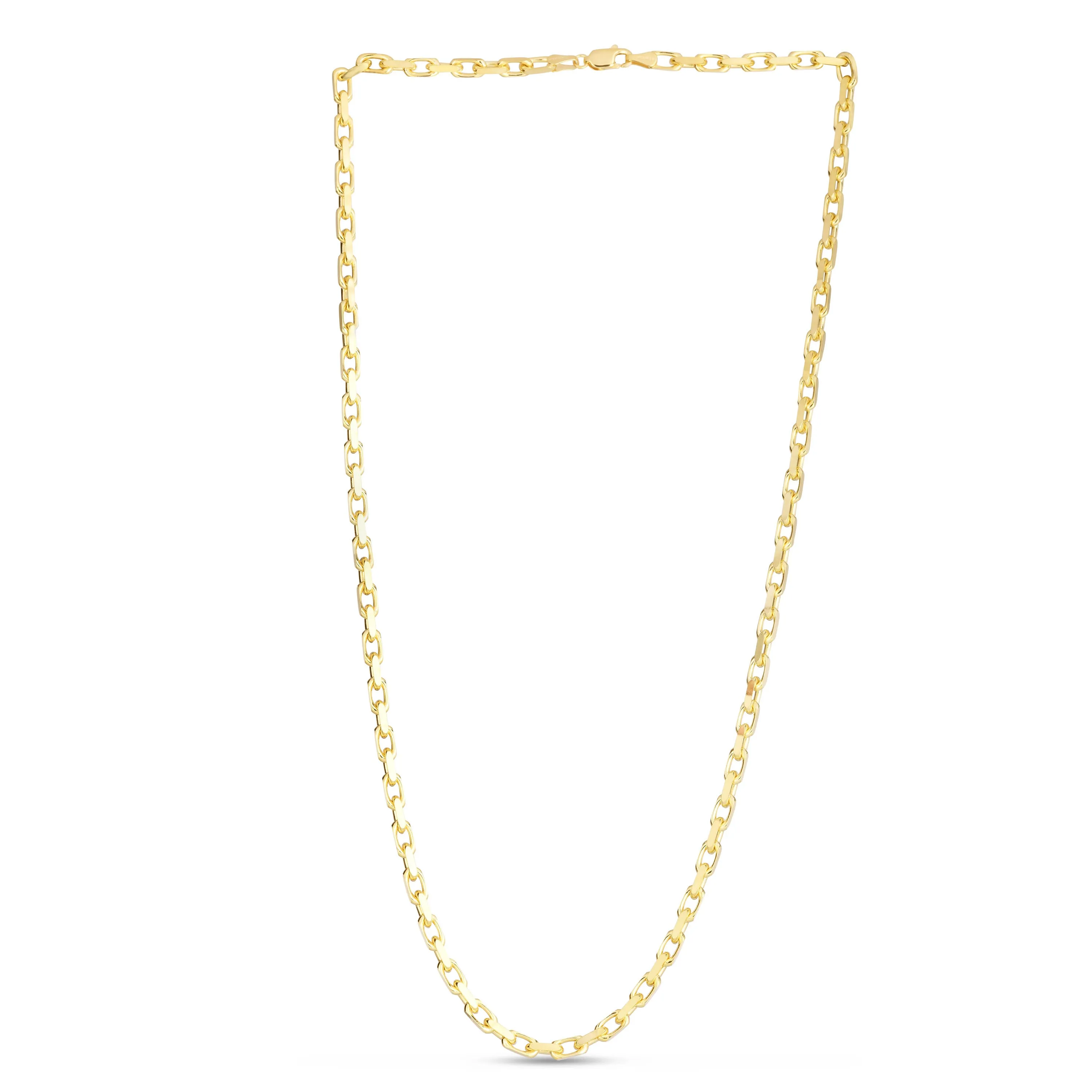 14K 3.6mm French Cable Chain