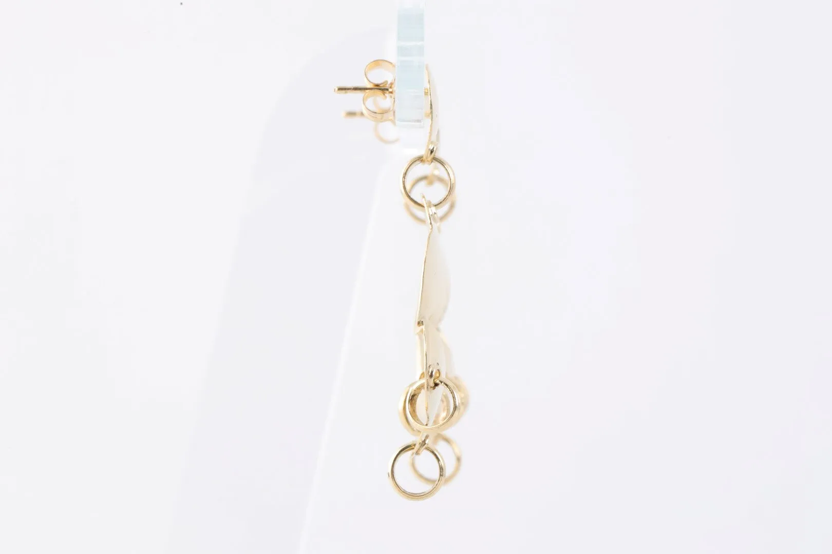 14k Yellow Gold Dangle Earrings (4.90g.)