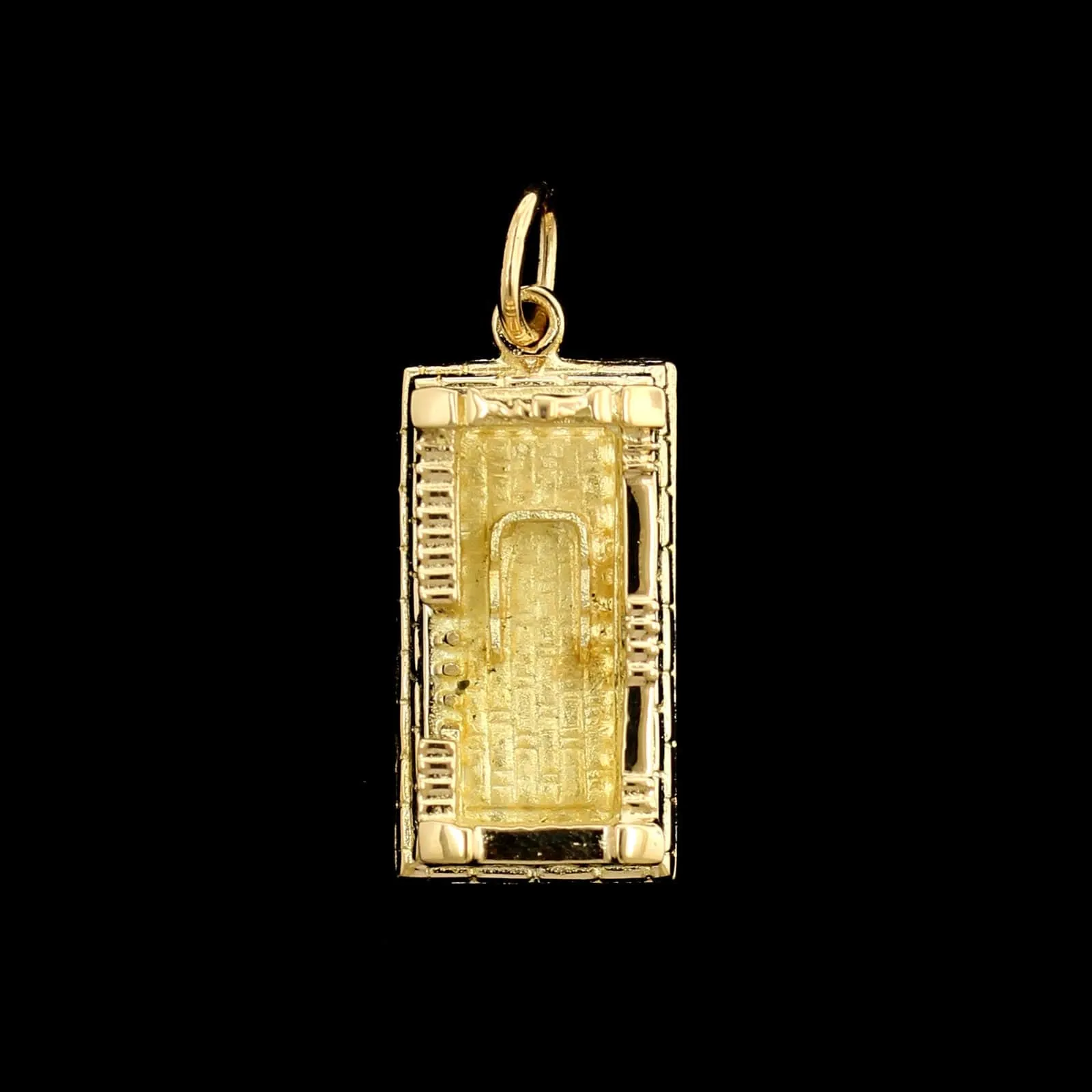 18K Yellow Gold Estate Greek Parthenon Charm