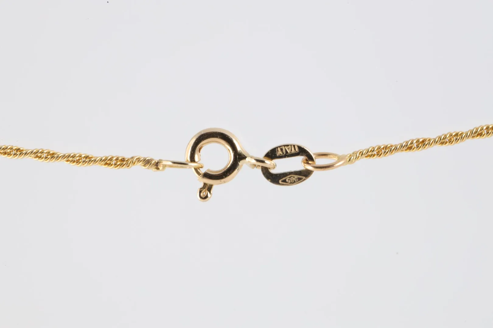 18" 14k Yellow Gold Rope Chain (3.08g.)