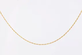 18" 14k Yellow Gold Rope Chain (3.08g.)