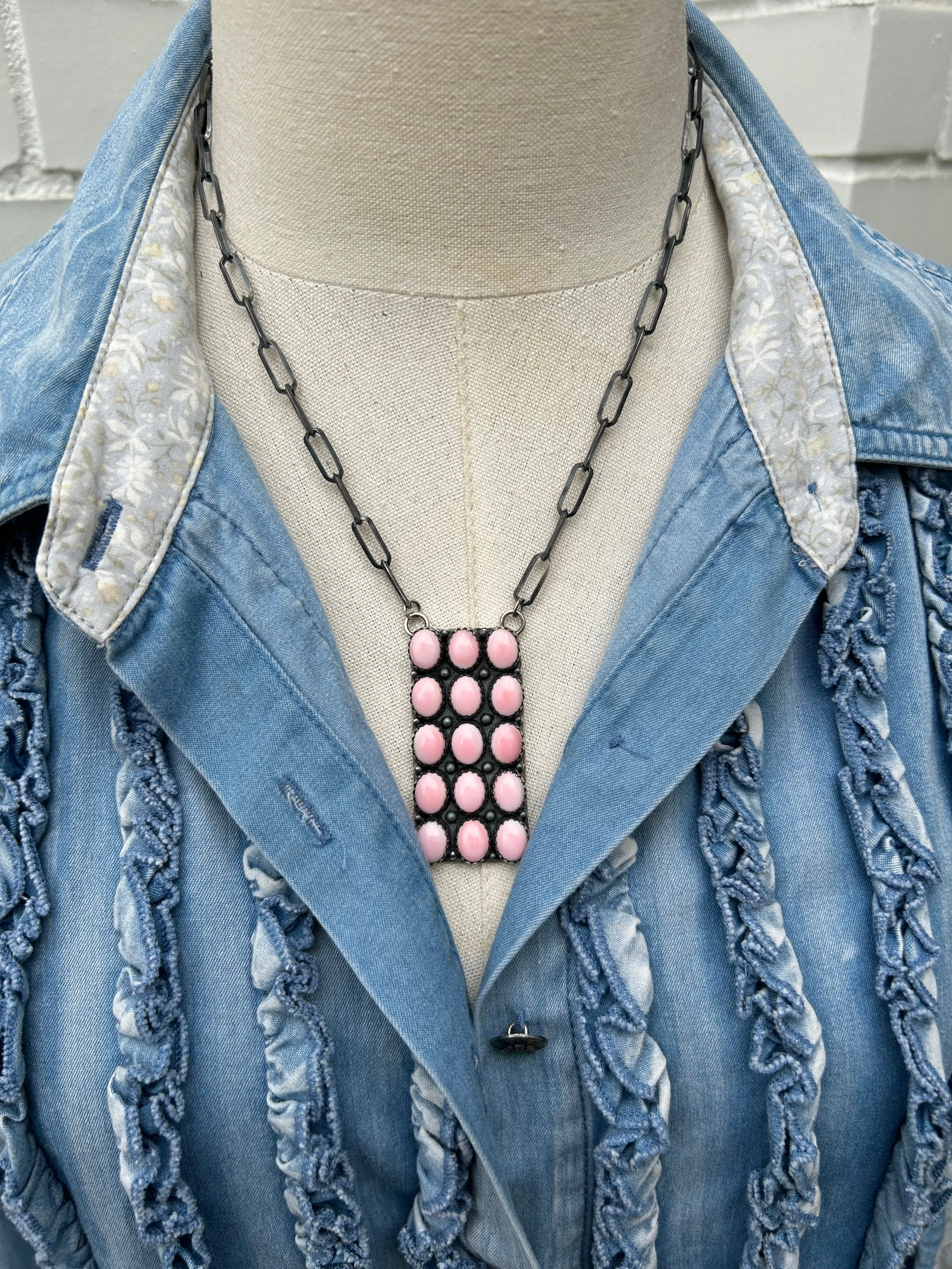 19" "Cotton Candy" Necklace- A