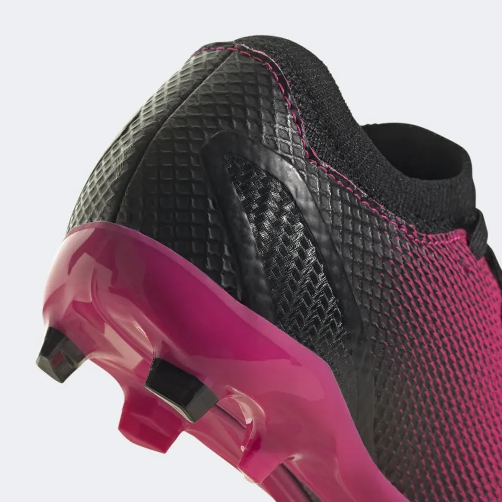 Adidas X Speedportal.3 FG Jnr Football Boots (Pink/Black/White)