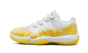 Air Jordan 11 Retro Low Yellow Snakeskin