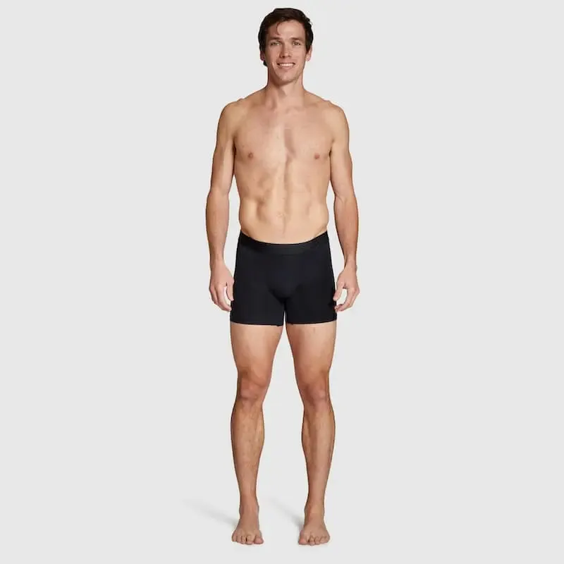 ALPHX Comfort Class Boxer Brief - Modern Fit - Midnight Black | ALPHX.com