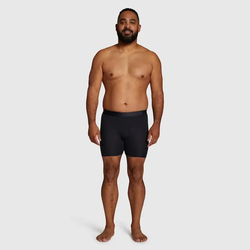 ALPHX Comfort Class Boxer Brief - Modern Fit - Midnight Black | ALPHX.com