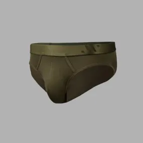 ALPHX Comfort Class Brief - Modern Fit - Moss Green | ALPHX.com