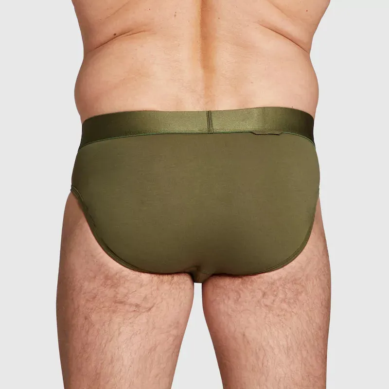 ALPHX Comfort Class Brief - Modern Fit - Moss Green | ALPHX.com