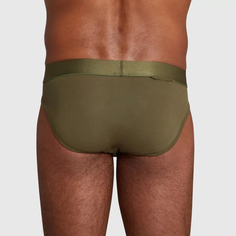 ALPHX Comfort Class Brief - Modern Fit - Moss Green | ALPHX.com