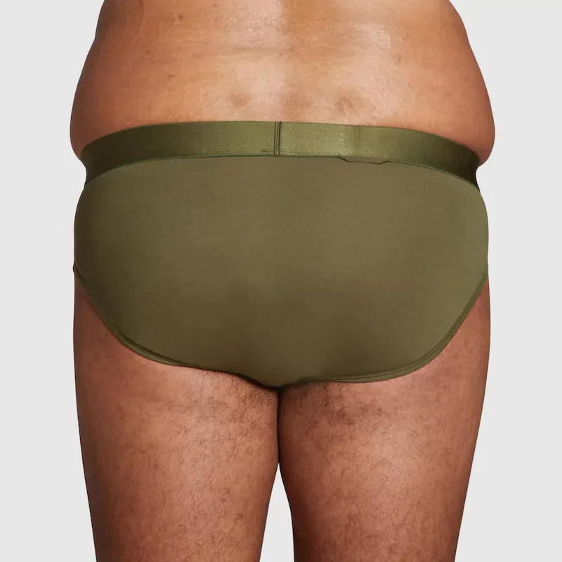 ALPHX Comfort Class Brief - Modern Fit - Moss Green | ALPHX.com