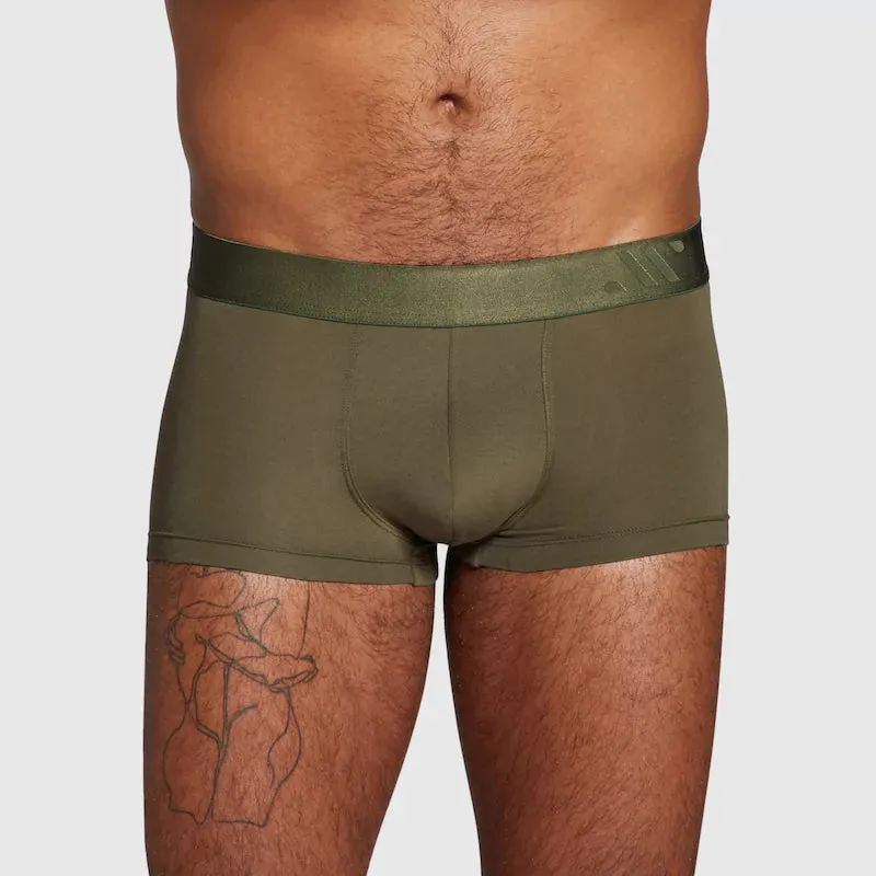 ALPHX Comfort Class Trunk - Modern Fit - Moss Green | ALPHX.com