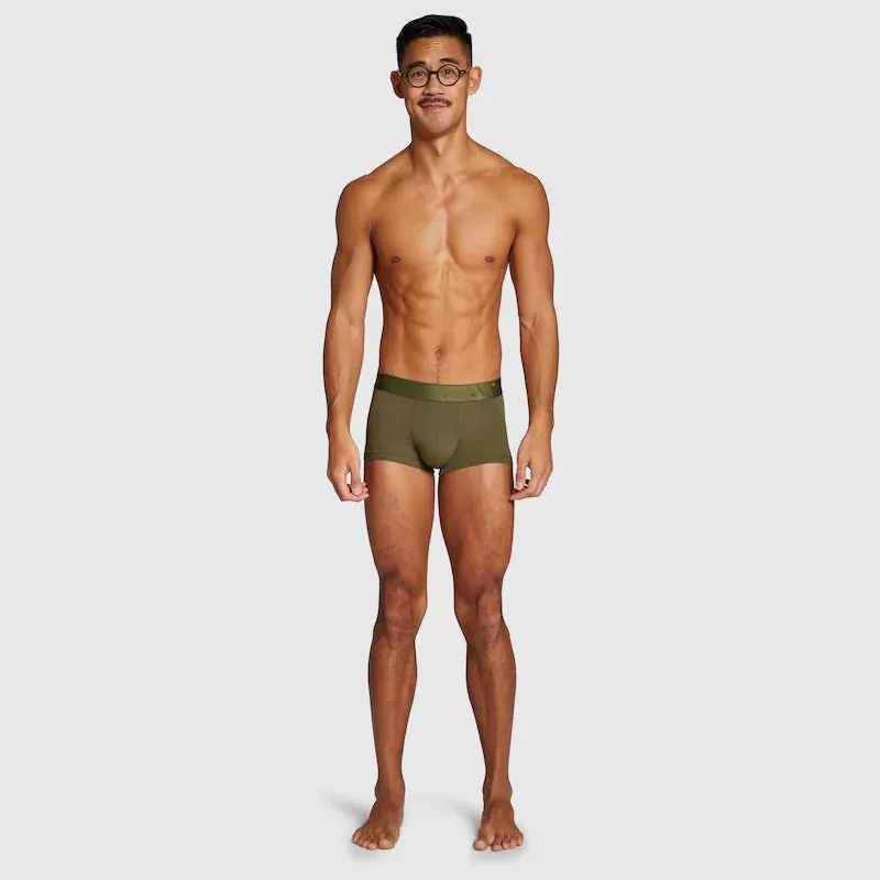 ALPHX Comfort Class Trunk - Modern Fit - Moss Green | ALPHX.com