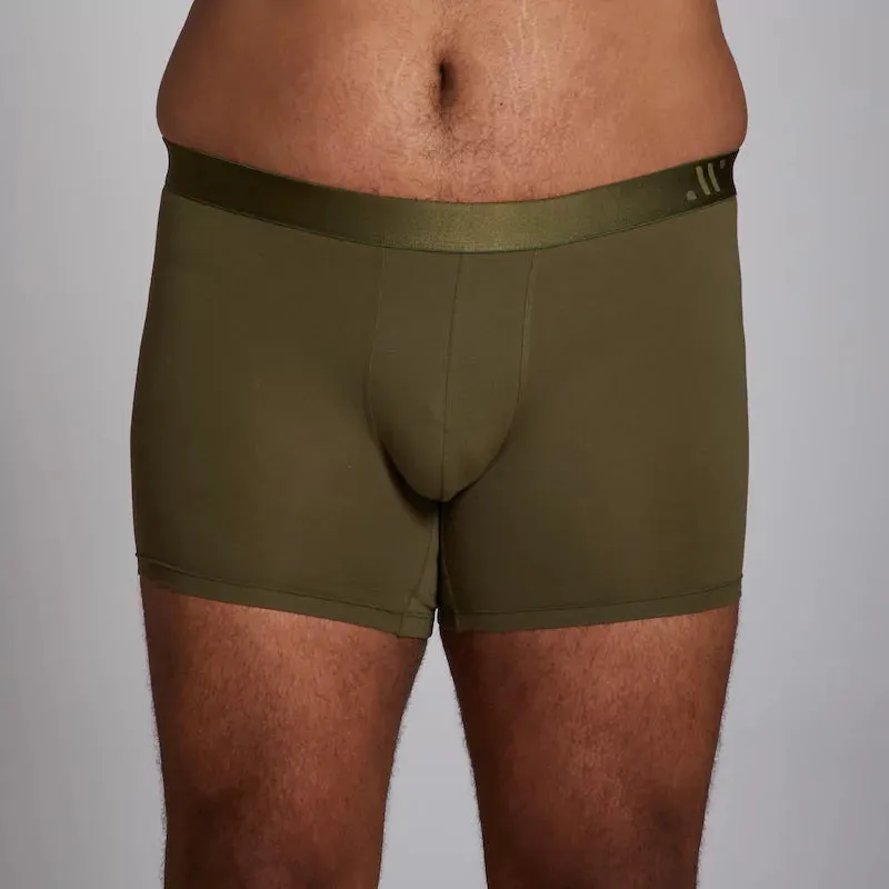 ALPHX Comfort Class Trunk - Modern Fit - Moss Green | ALPHX.com