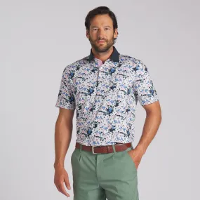 AP Floral Golf Polo