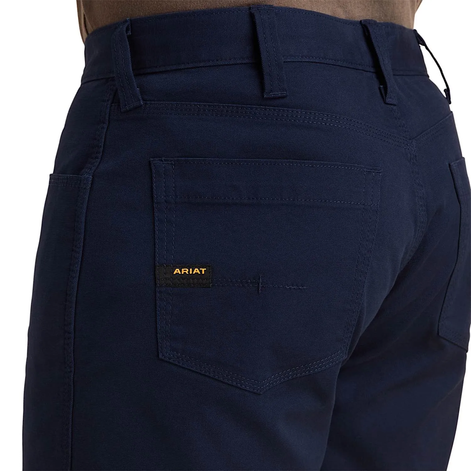 Ariat Mens Rebar DuraStretch Made Tough Short Navy