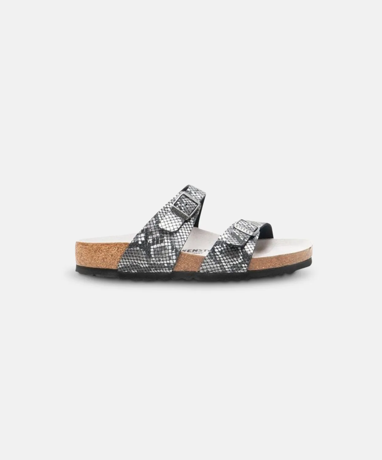 Birkenstock Sydney BF Python Black