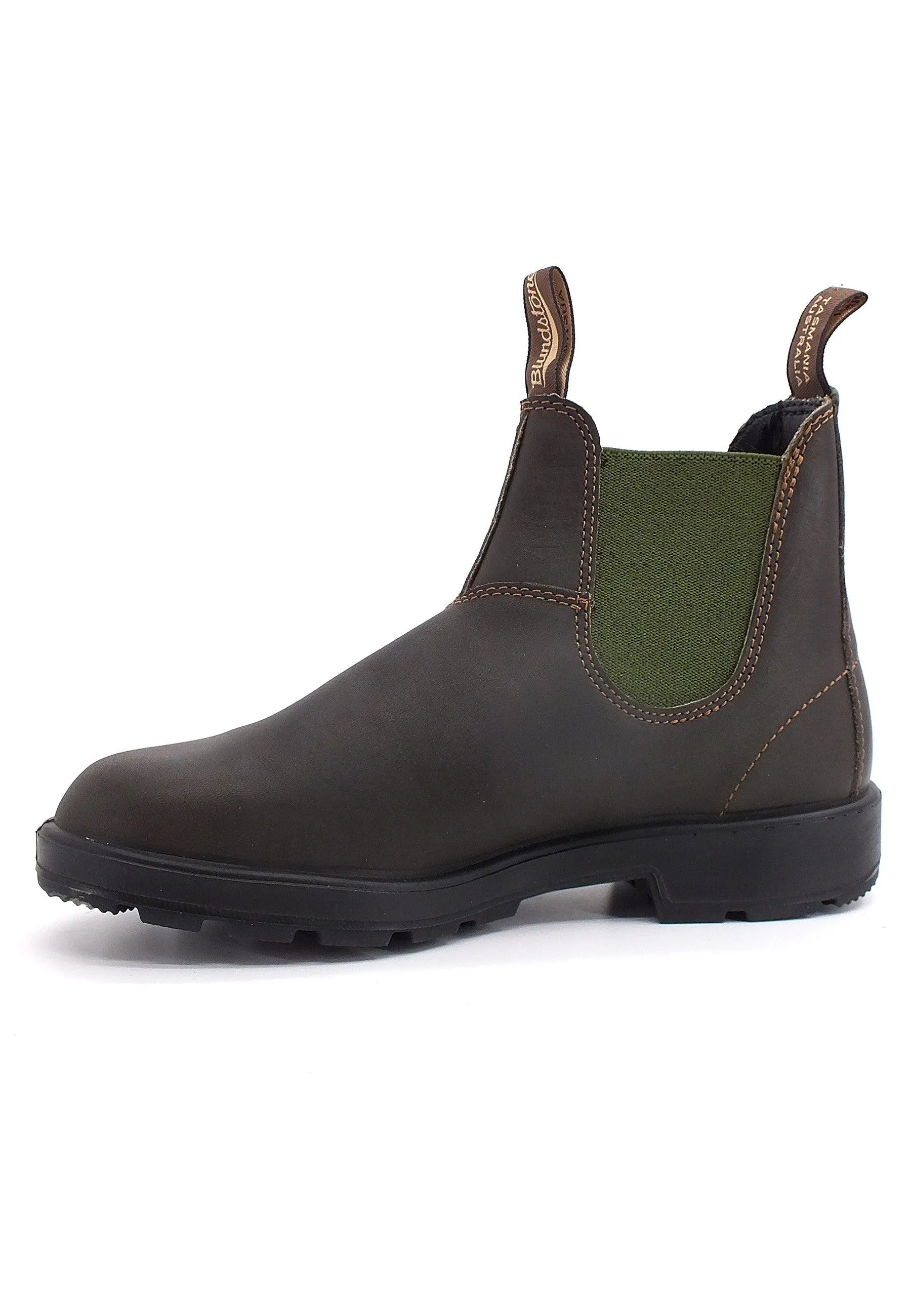 BLUNDSTONE Stivaletto Polacco Uomo Brown Olive 519