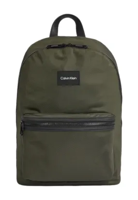 CALVIN KLEIN Essential Campus Zaino Uomo Dark Olive K50K511615