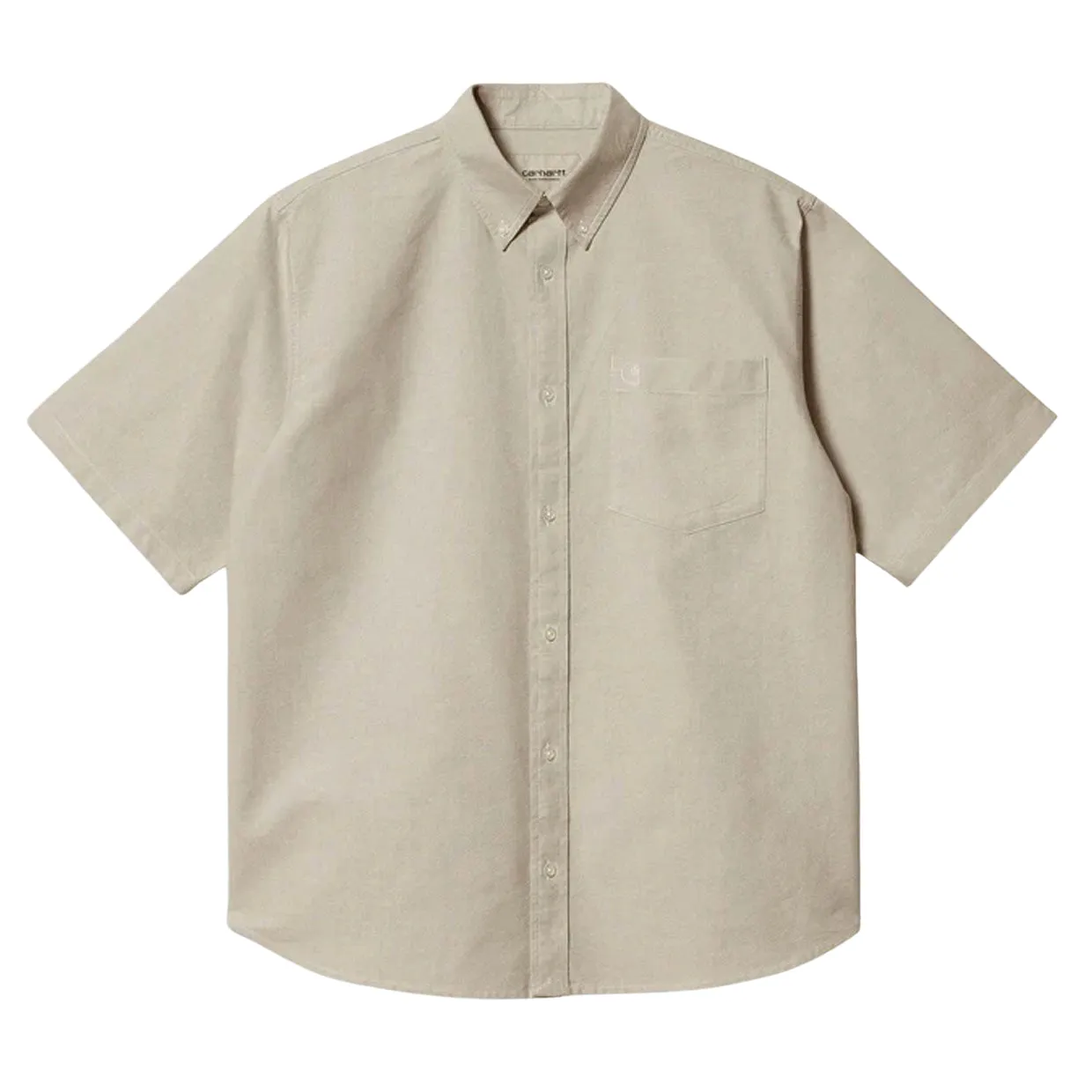 Camicia Carhartt WIP S/S Braxton Beige