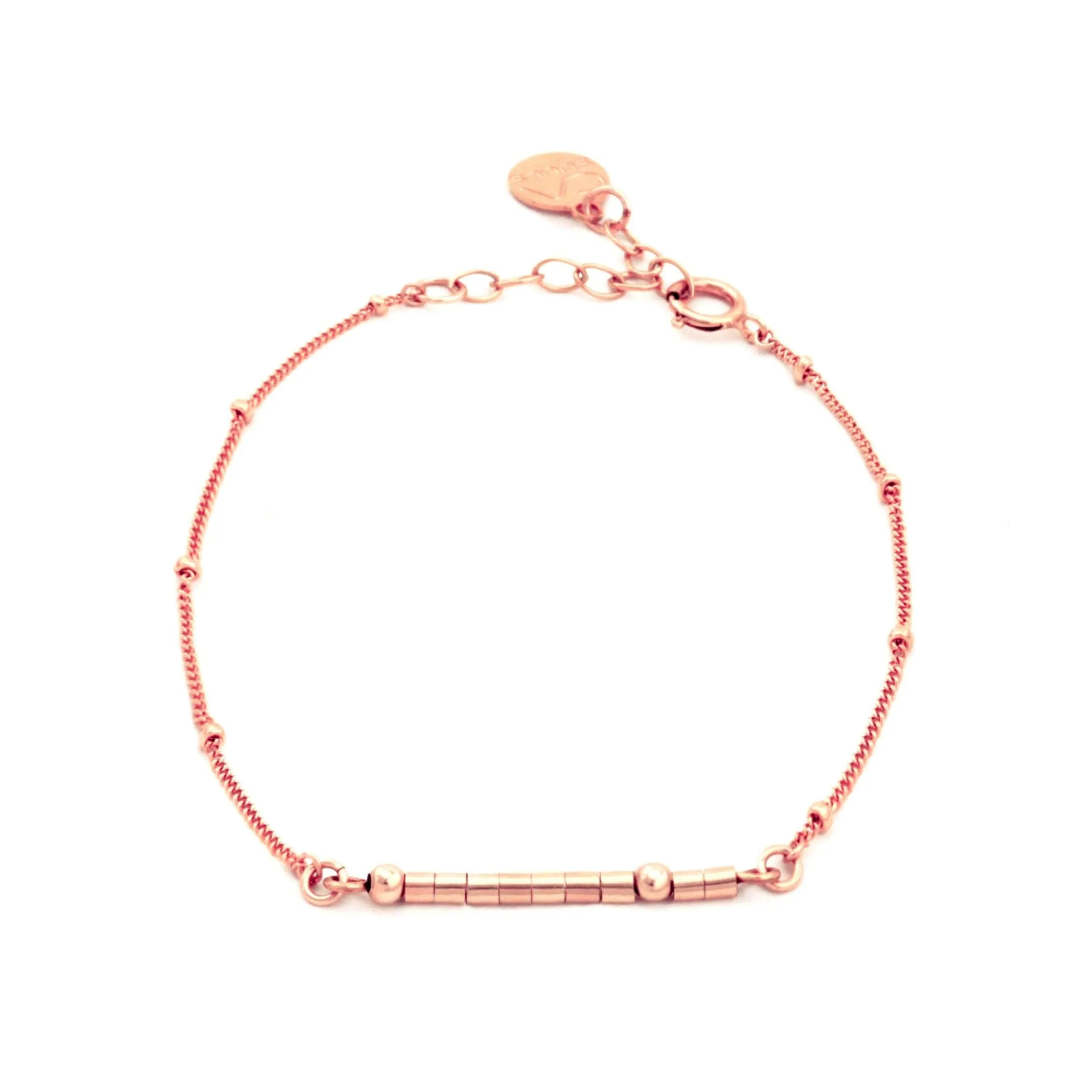 CARA - MORSE CODE BRACELET