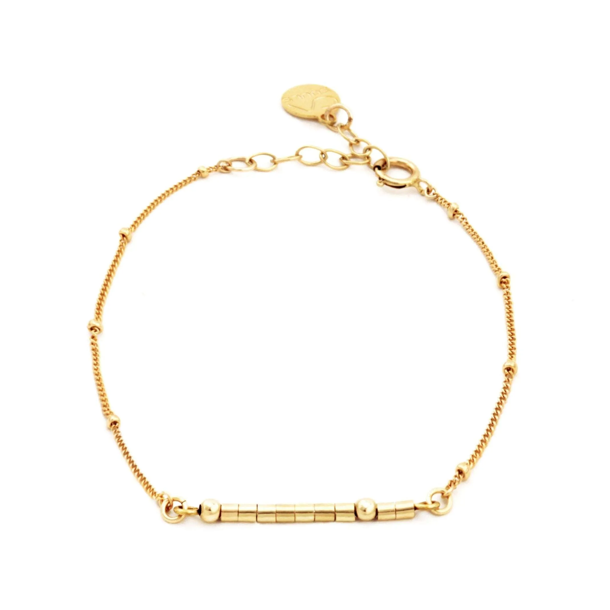 CARA - MORSE CODE BRACELET