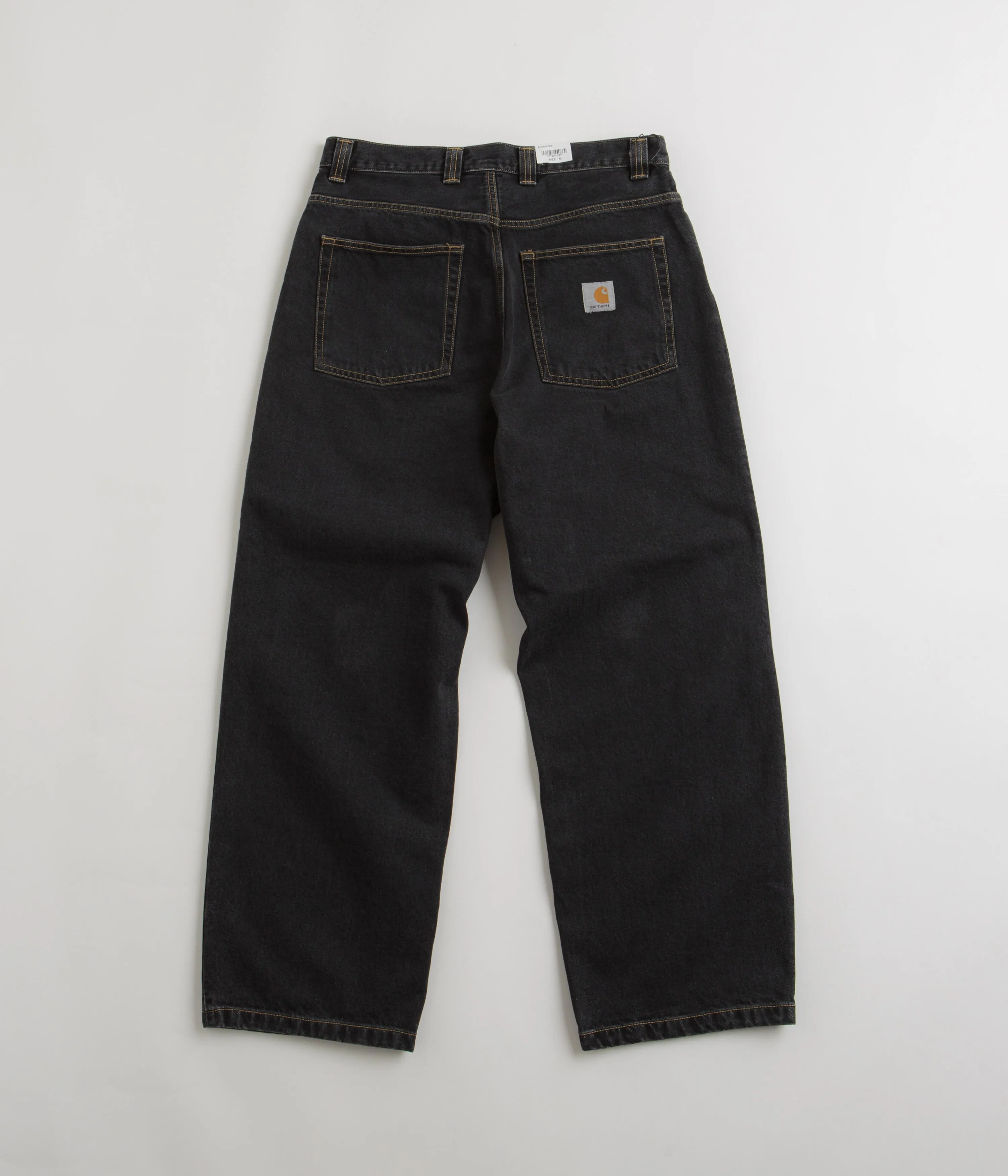 Carhartt Brandon Denim Pants - Black Stone Wash