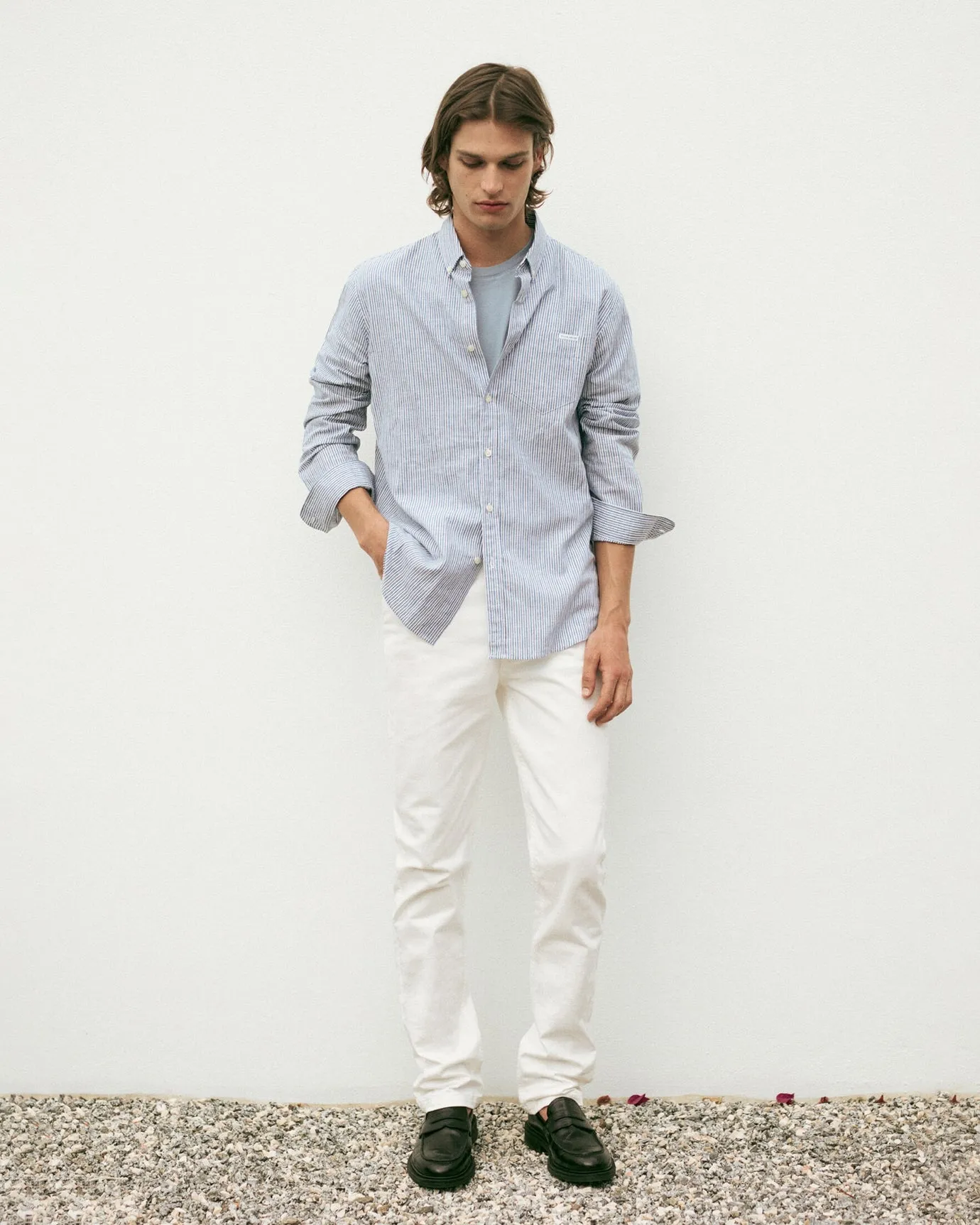 Carnot "linen and cotton" shirt