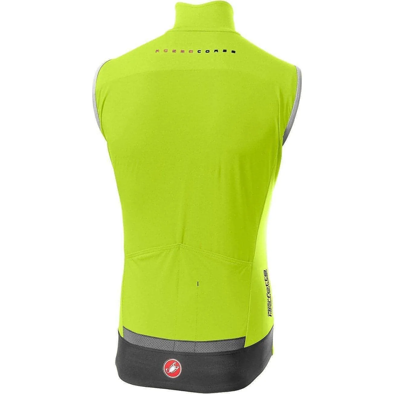 Castelli Perfetto ROS Mens Cycling Gilet - Yellow