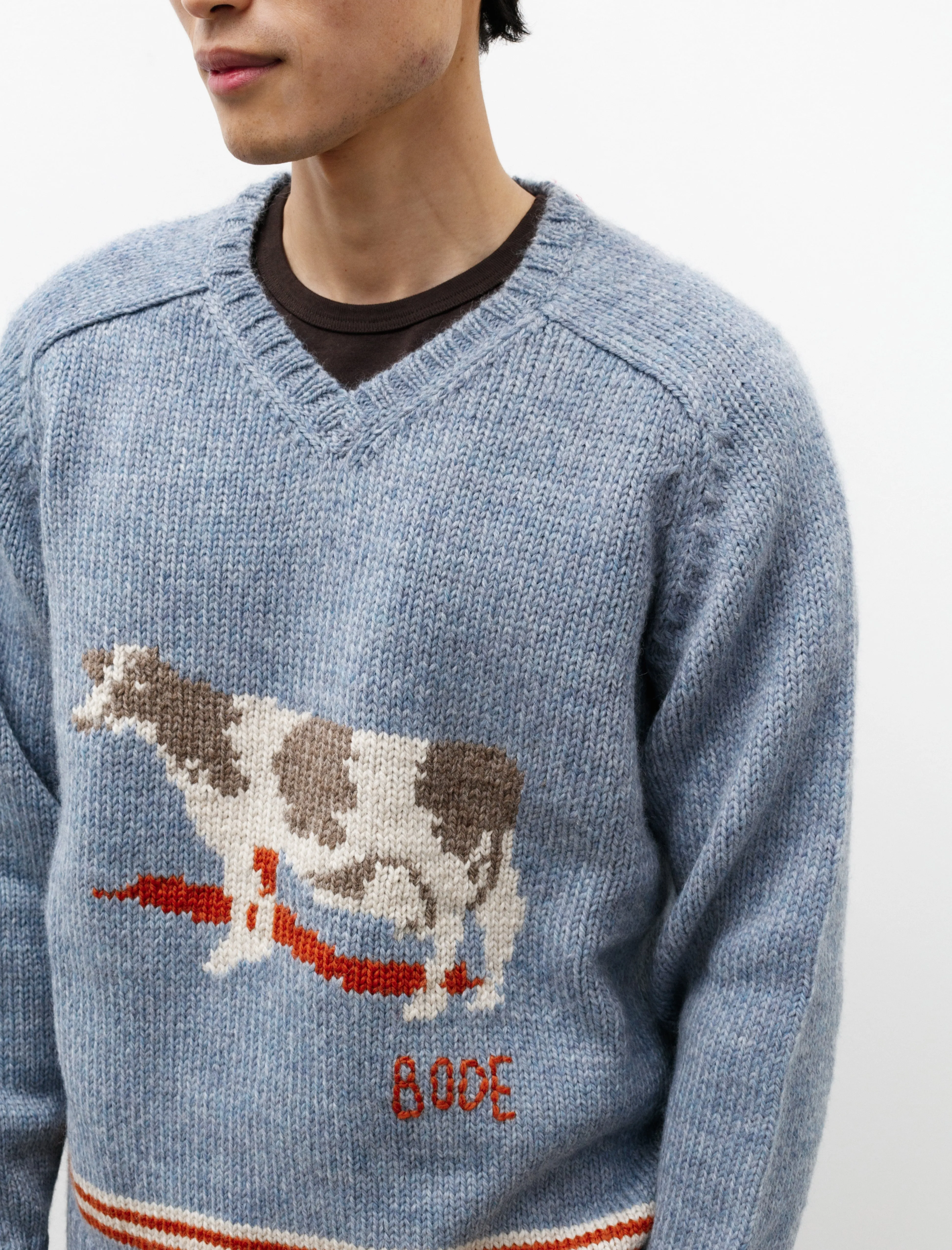 Cattle Sweater Blue