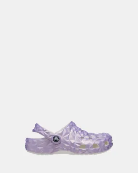 Classic Geo Clog Youth Lilac