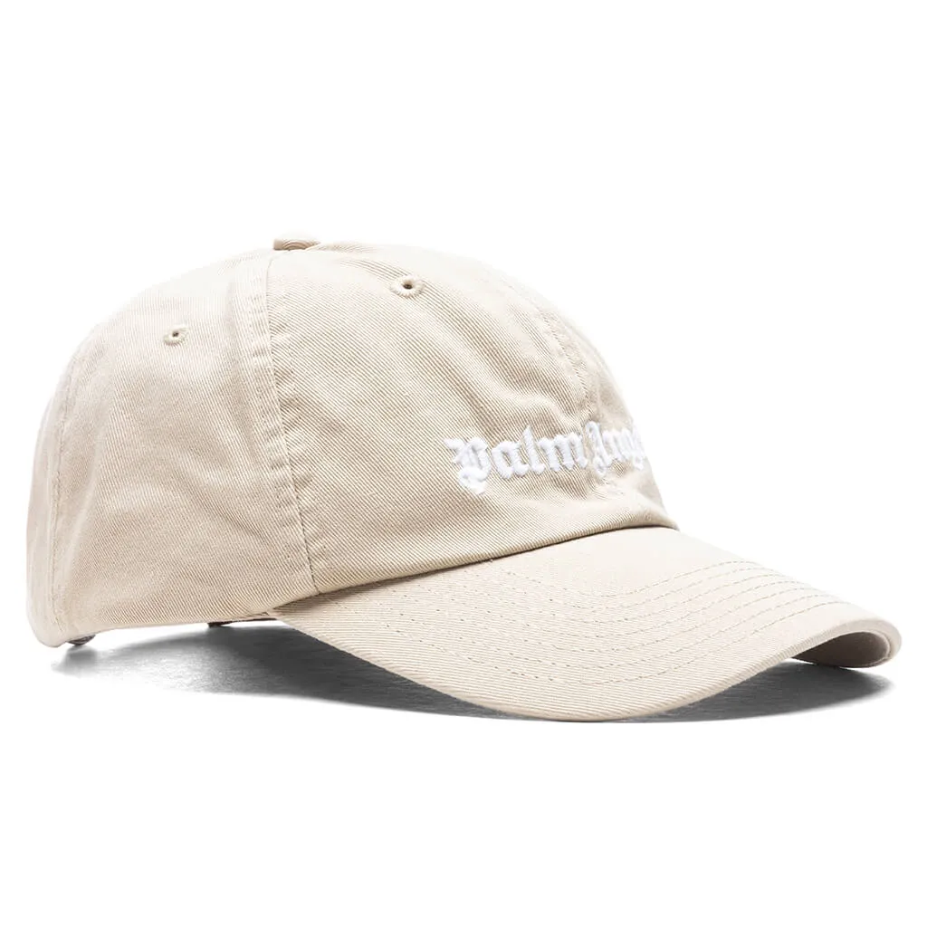 Classic Logo Cap - Beige/White