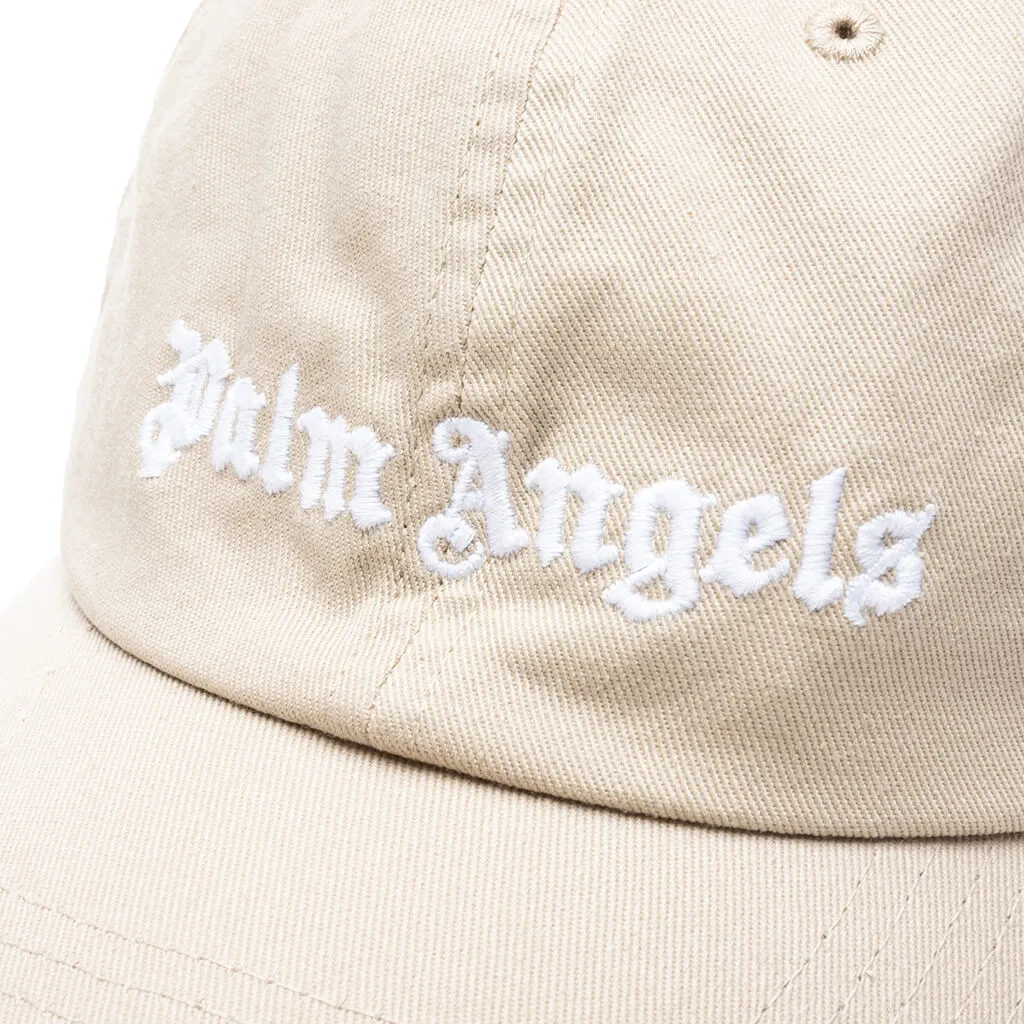 Classic Logo Cap - Beige/White