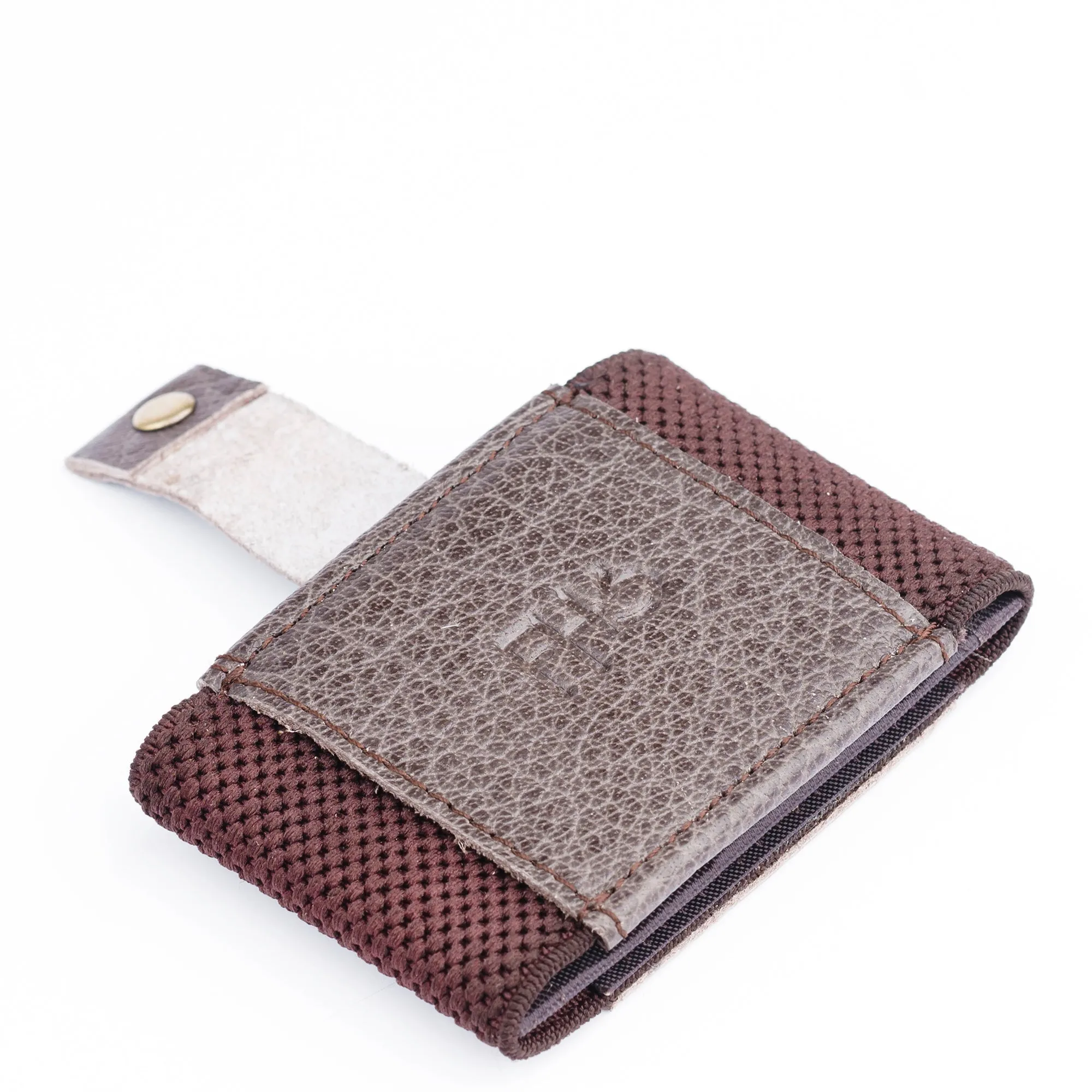 Classic Versatile Moneyclip Brown Wallet