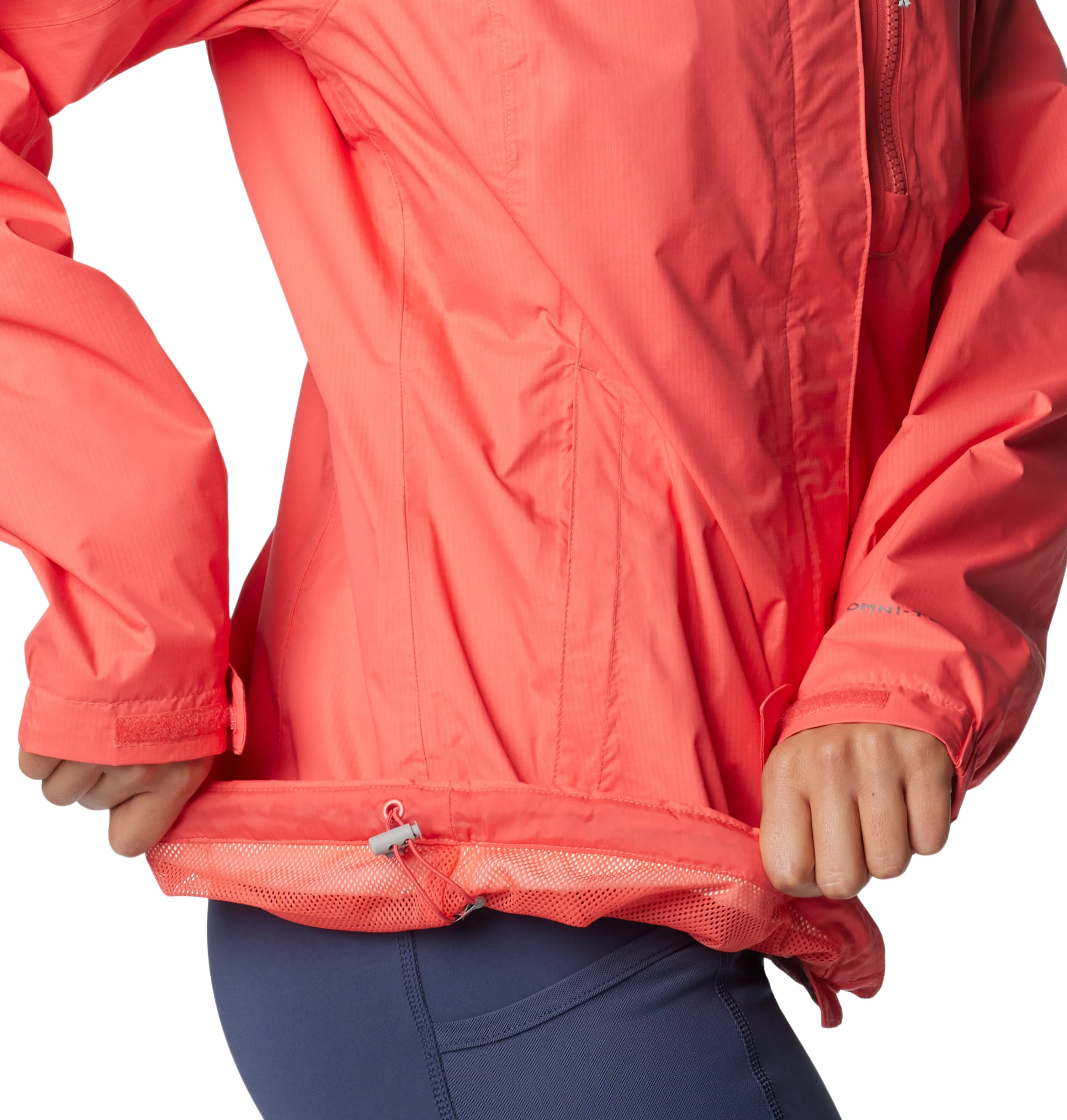 Columbia Women's Pouring Adventure II Waterproof Jacket (Juicy)