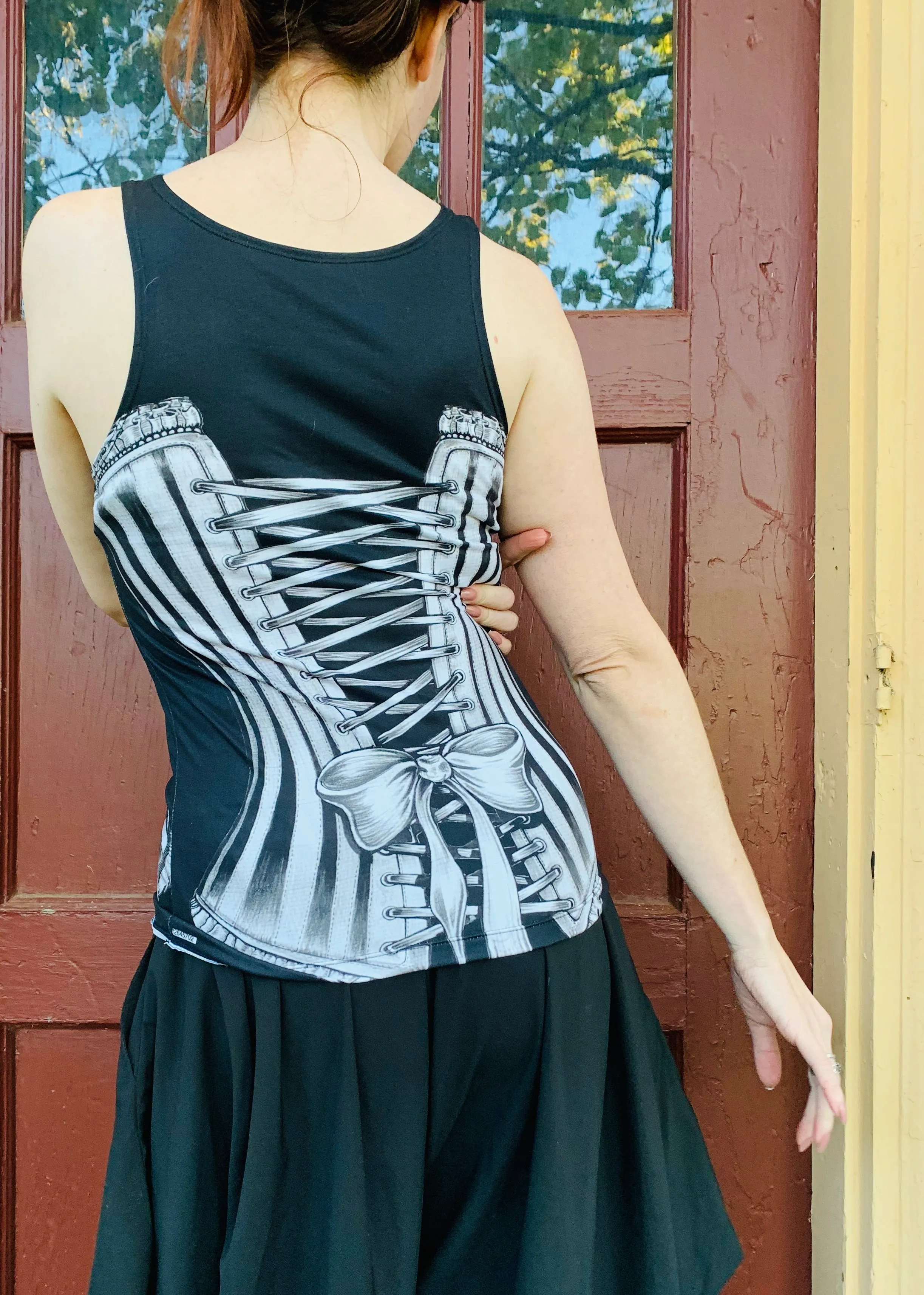 Corset Tank Top by fox savant