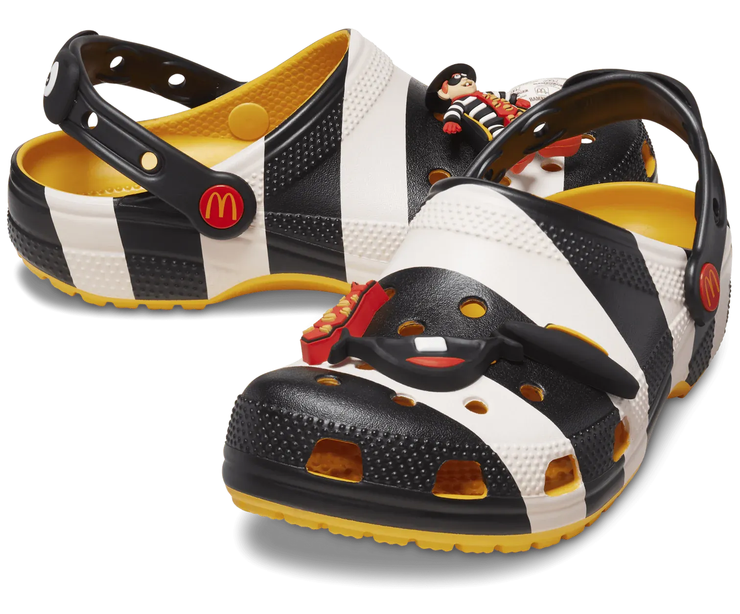 CROCS CLASSIC CLOG MCDONALD'S HAMBURGLAR