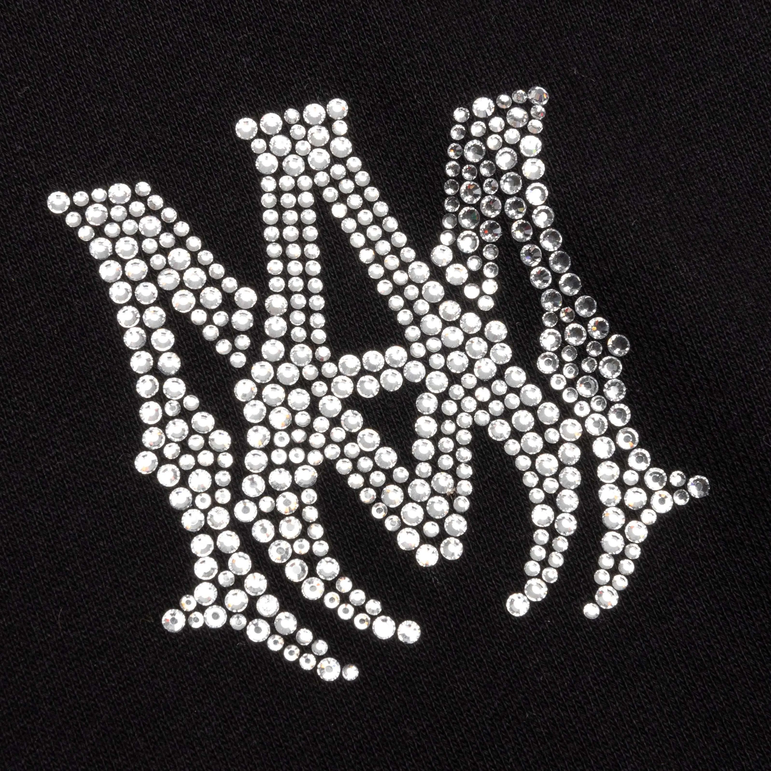 Crystal Embellished MA Hoodie - Black