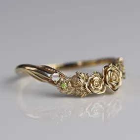 Custom Gold Rose Band  963.00