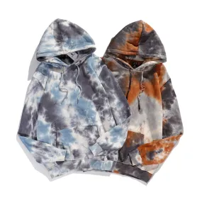 Custom Unisex French Terry Tie Dye Hoodie