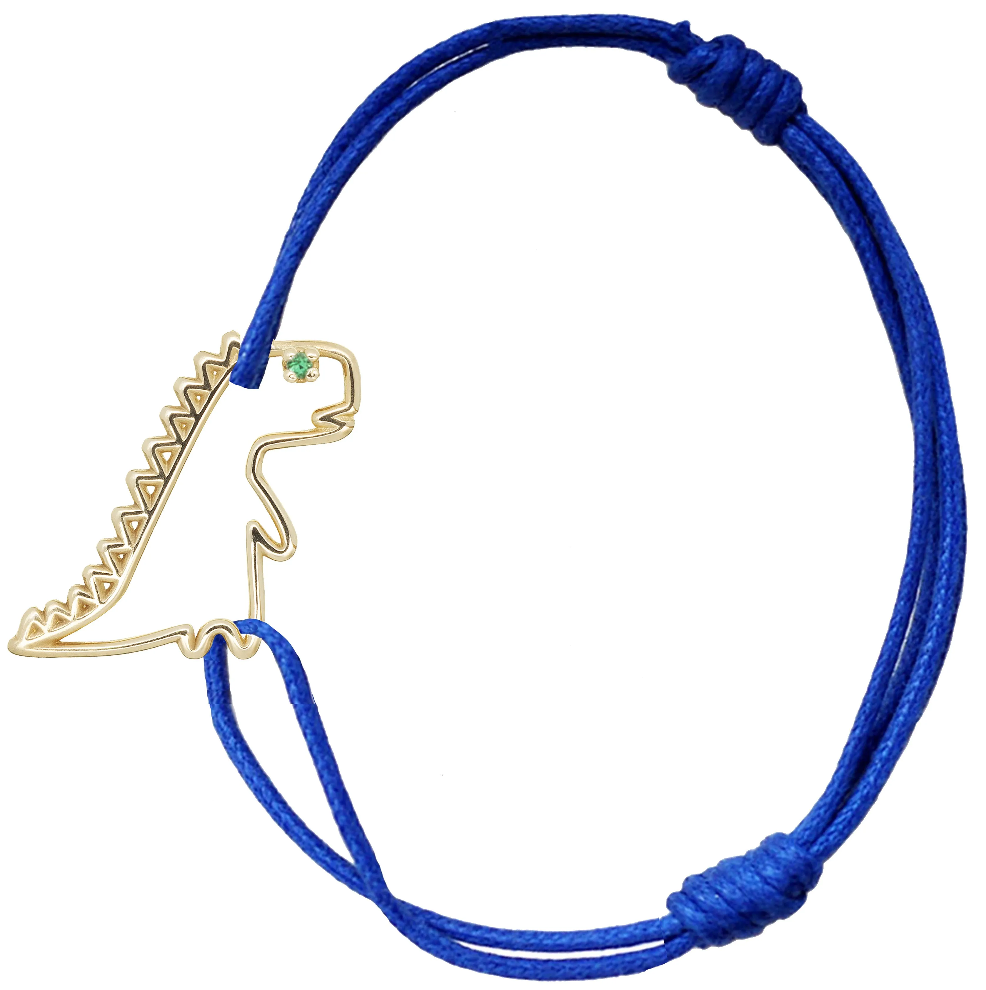 DINO ESMERALDA CORD BRACELET