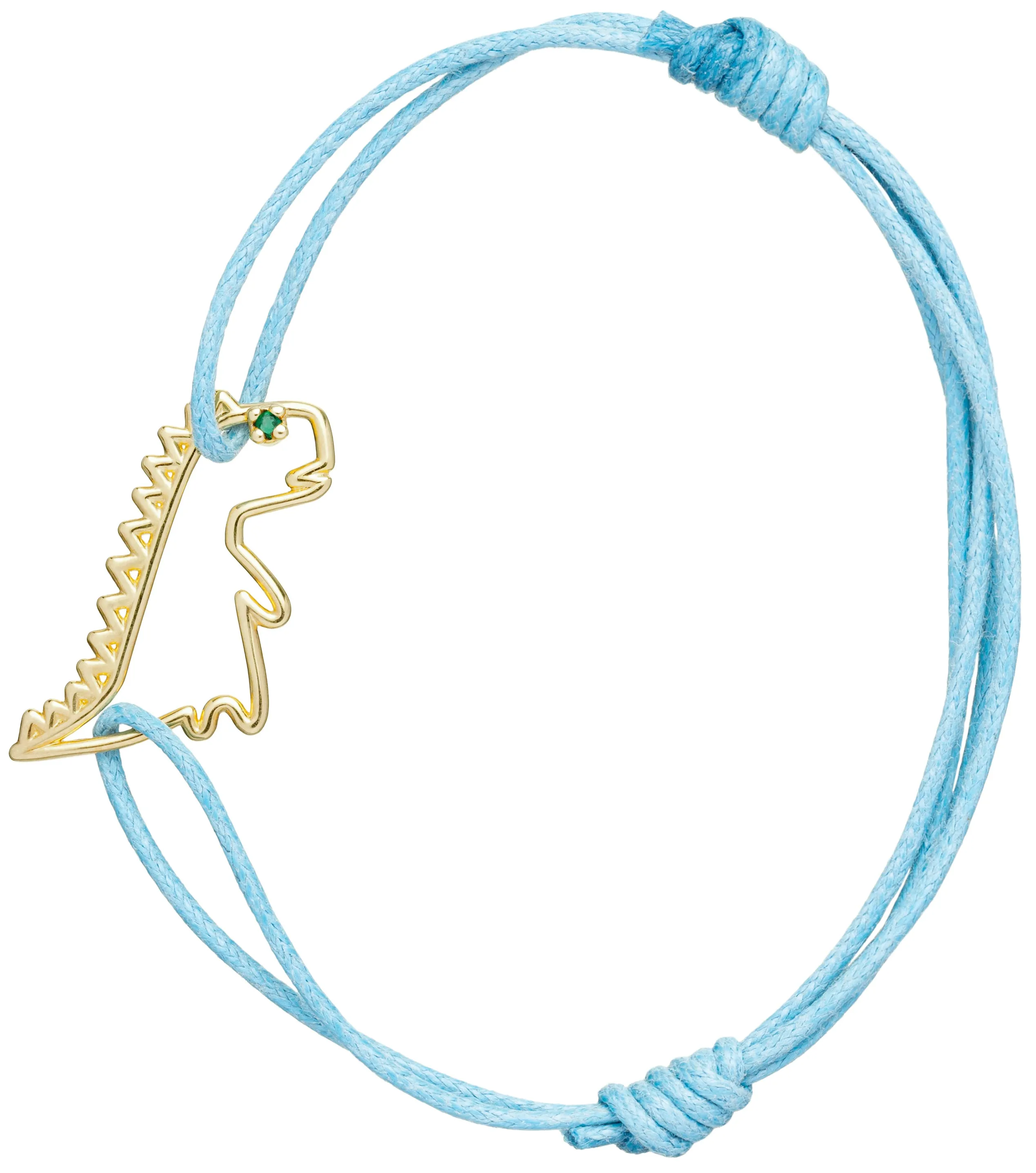 DINO ESMERALDA CORD BRACELET