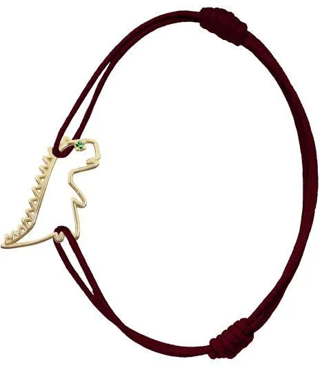 DINO ESMERALDA CORD BRACELET