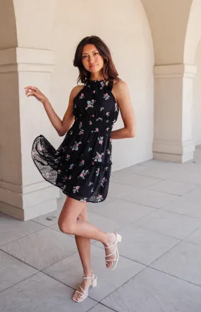 Ditzy Floral Mini Dress