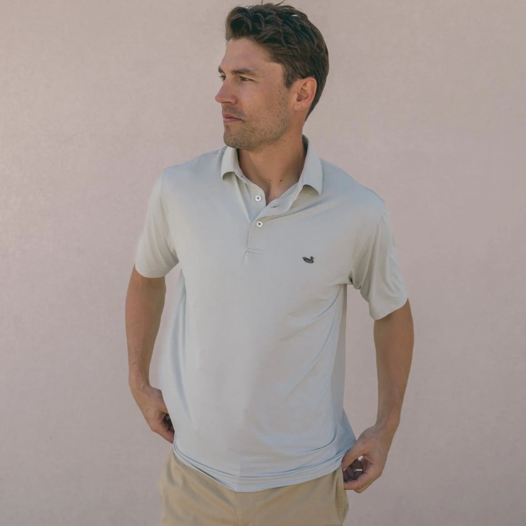 Dunmore Dots Performance Polo