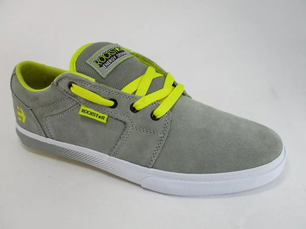 Etnies men's sneakers Rockstar Barge 4107000445360 grey-yellow