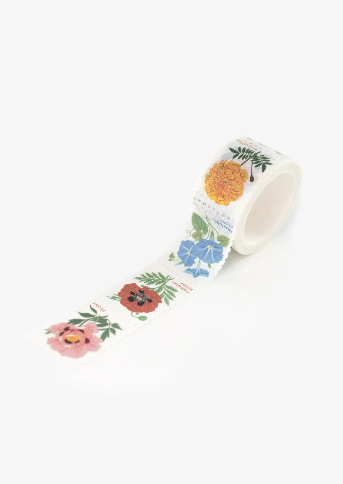 Floral Stamp Washi Tape