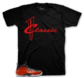 Foamposite Metallic Red Classic Shirt