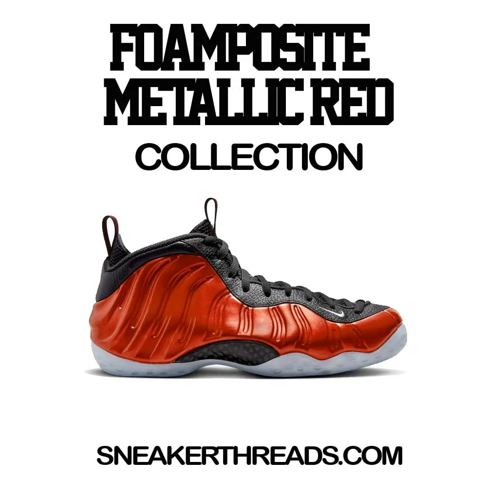 Foamposite Metallic Red Classic Shirt