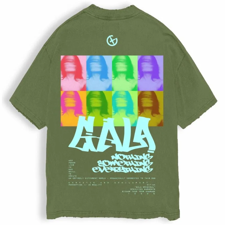 Gala Original Undecided Tee (Dark Olive) G-SS-23-29