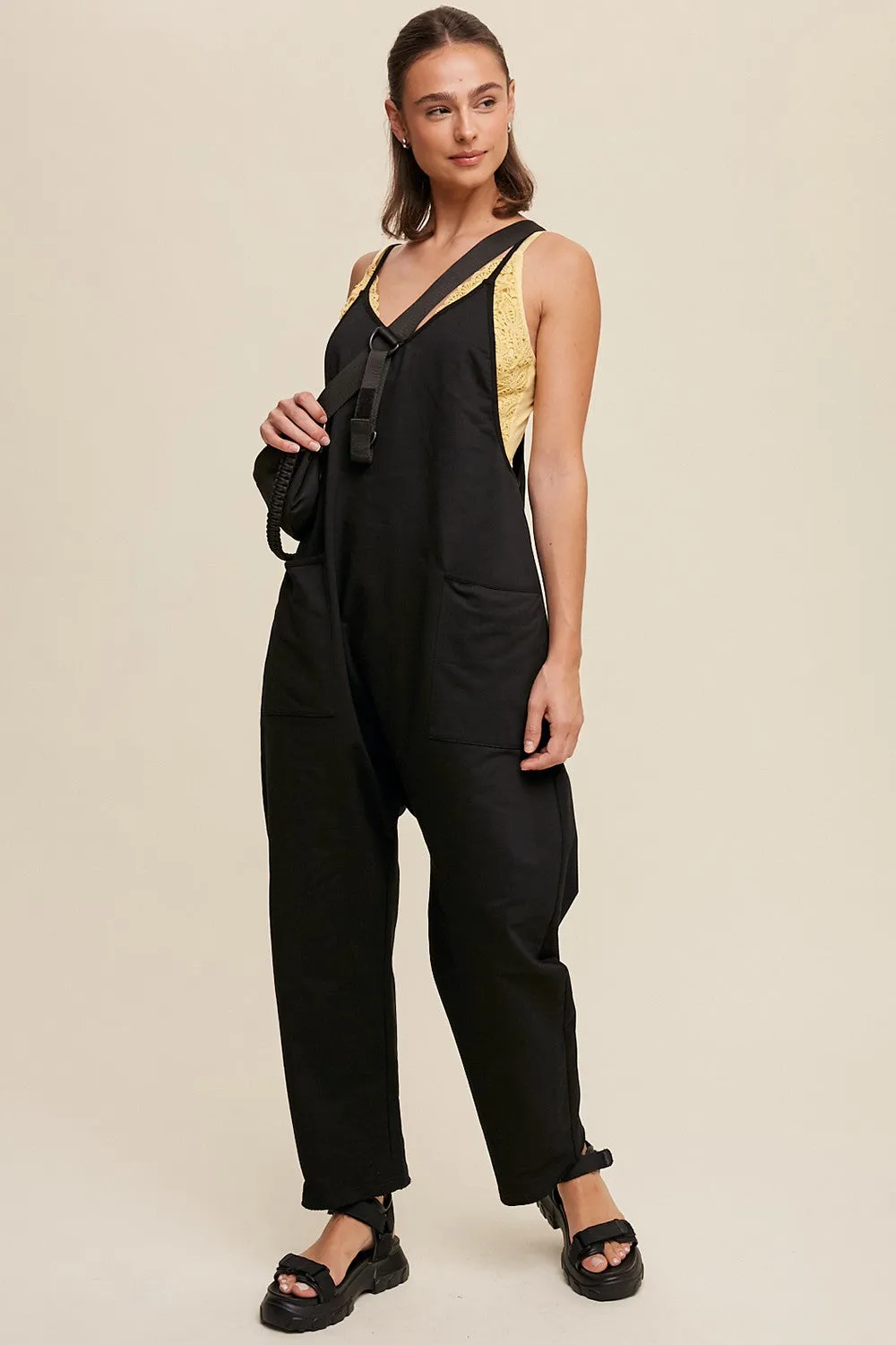 'Game Changer' Jumpsuit - Black